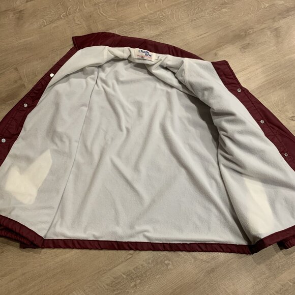 Vintage 80s/90s Chalk Line Colgate University Raiders Jacket Snap Front Men's L - Picture 4 of 7